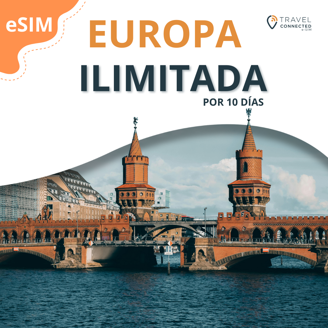 Paquete Europa Ilimitado por 10 dias